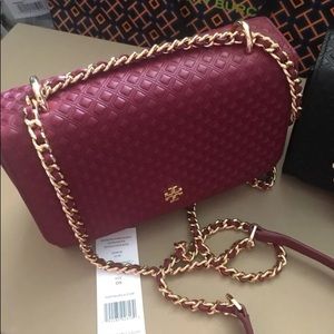 Tory Burch Bags - Tory Burch Marion Embossed Shrunken Crossbody Bag Tory Burch Bags - Tory Burch Marion Embossed Shrunken Crossbody Bag